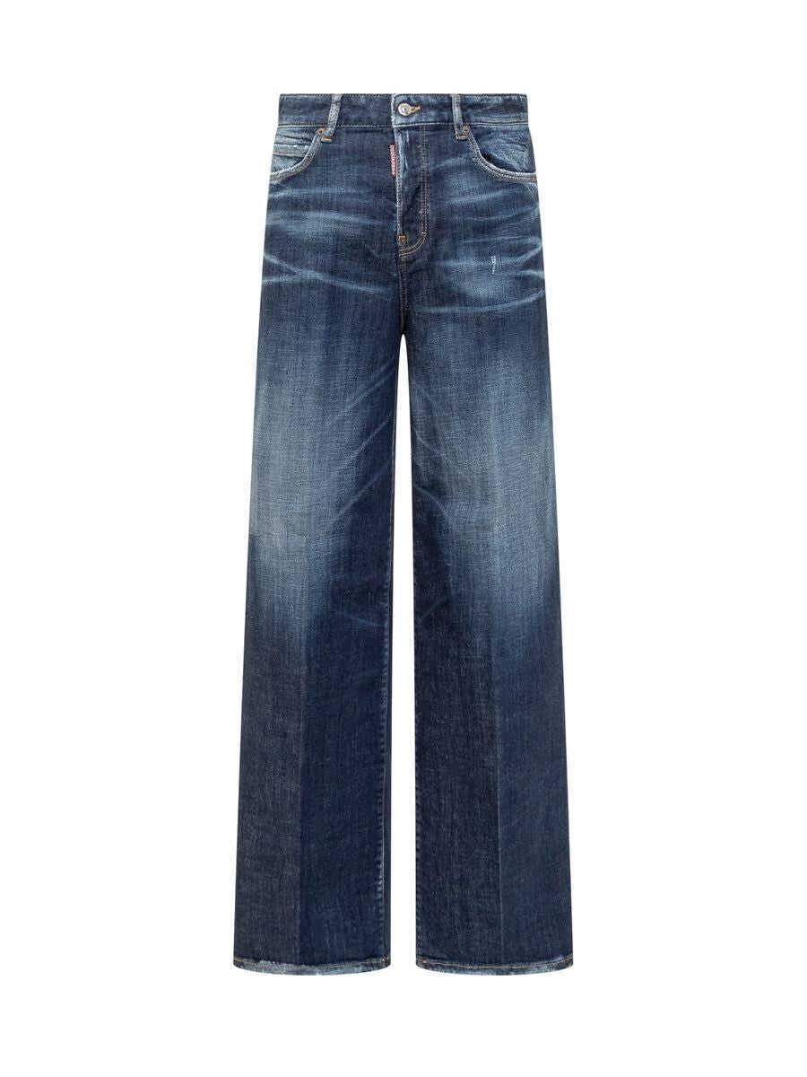 Blugi DSQUARED2 DSQUARED2 Traveller Jeans BLUE Femei (BM 18451878) 1