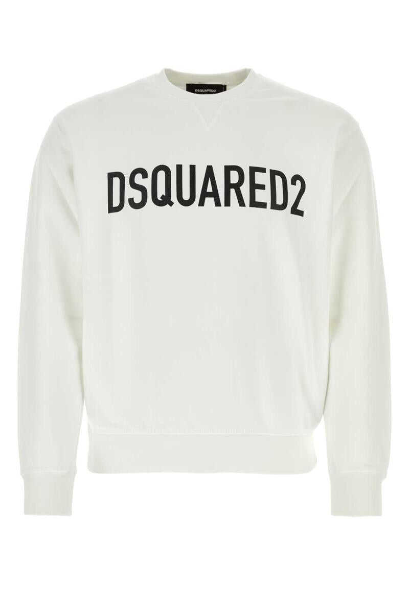 Pulovere DSQUARED2 DSQUARED2 Sweatshirts WHITE Barbati (BM 18451893) 1