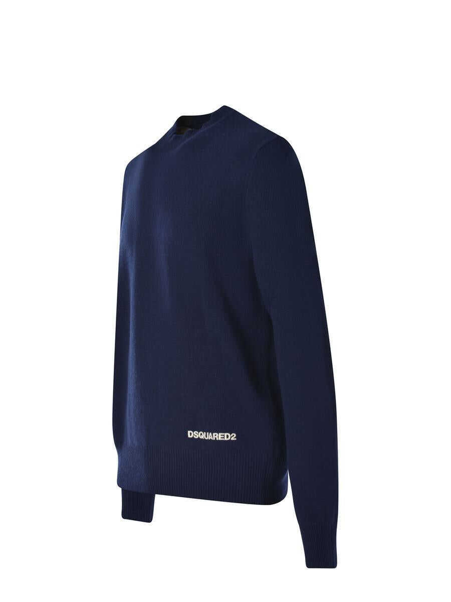 Pulovere DSQUARED2 DSQUARED2  Sweaters BLUE Barbati (BM 18451899) 2
