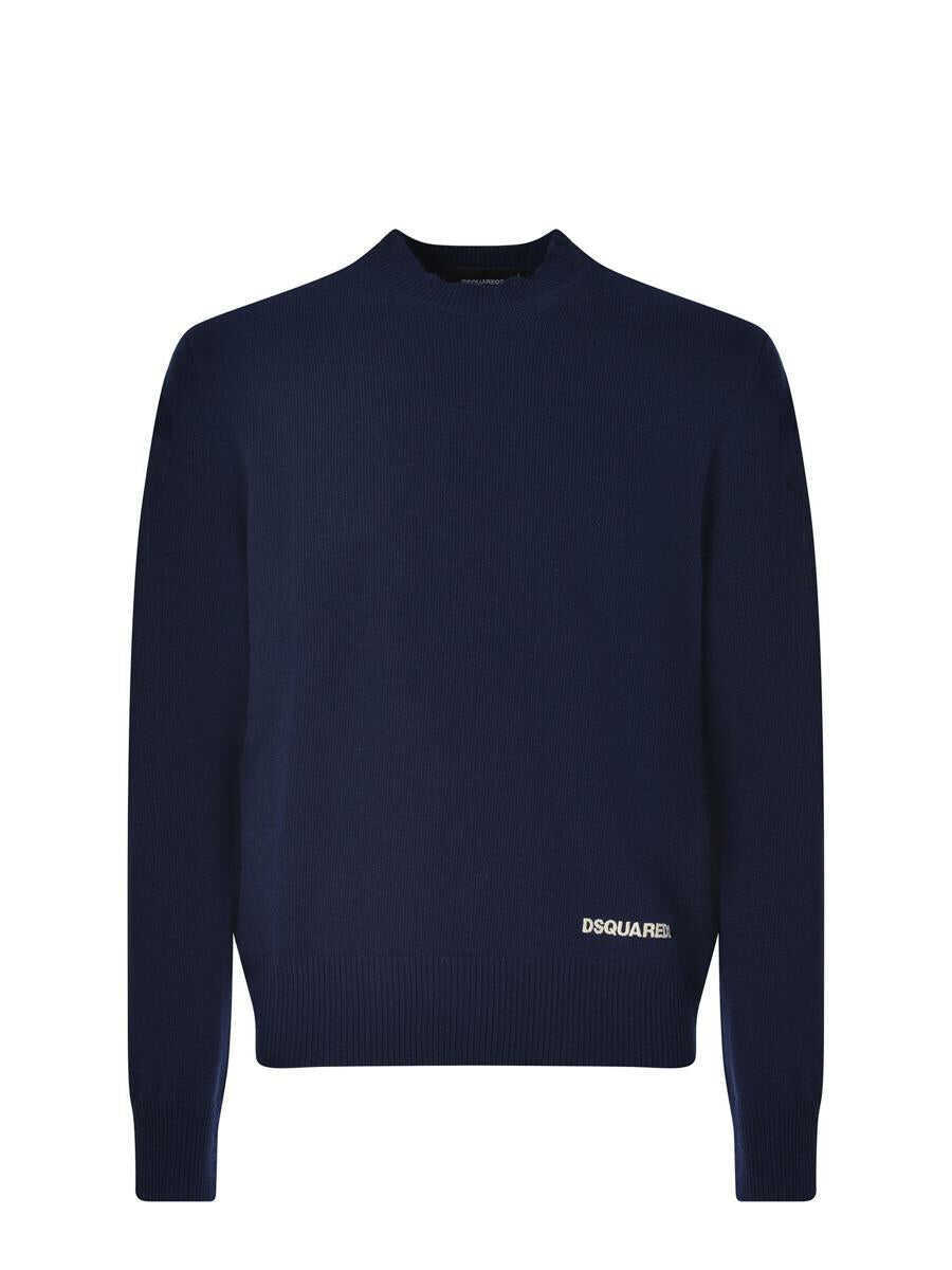 Pulovere DSQUARED2 DSQUARED2  Sweaters BLUE Barbati (BM 18451899) 1