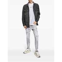 Tricouri pentru Barbati - Tricouri DSQUARED2 DSQUARED2 Logo Cotton T-Shirt WHITE Barbati (BM 18451938) - B-mall.ro