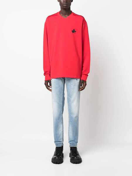 Blugi DSQUARED2 DSQUARED2 Stretch Cotton Jeans Navy Barbati (BM 18452049) 2