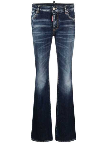 Blugi DSQUARED2 DSQUARED2 Twiggy Jeans Navy Femei (BM 18452058) 1