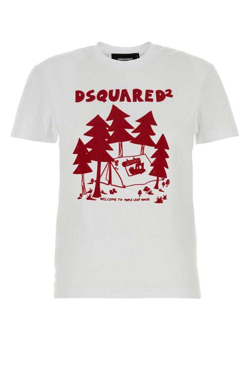 Tricouri DSQUARED2 DSQUARED2 T-Shirt WHITE Femei (BM 18452082) 1