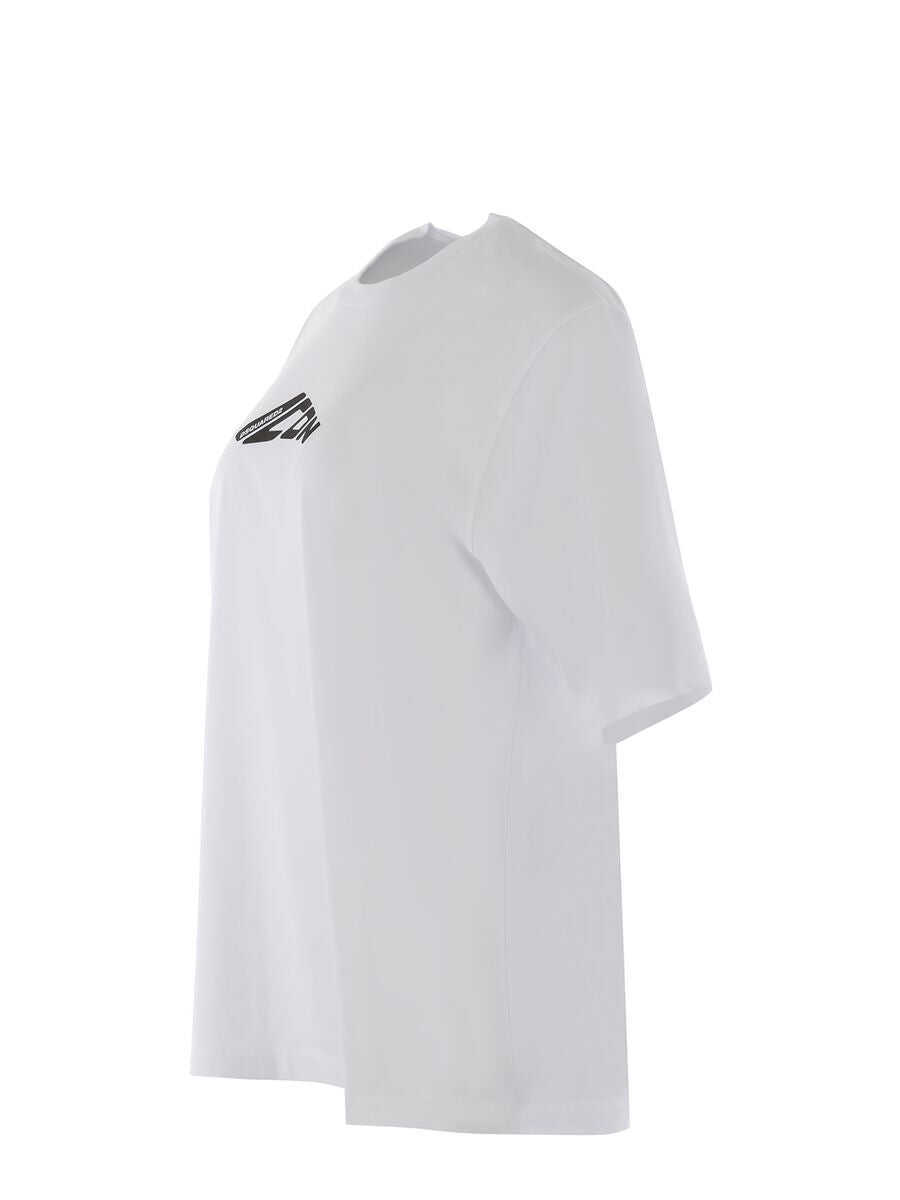 Tricouri DSQUARED2 DSQUARED2 T-Shirt With Logo WHITE Femei (BM 18452097) 2