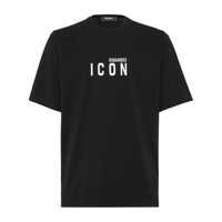 Tricouri DSQUARED2 Cotton Crew-Neck T-Shirt Barbati