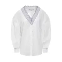 Camasi JW Anderson V-Neck Lace Shirt Femei