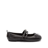 Balerini Pinko Gioia Leather Ballet Flats Femei