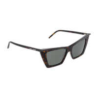 Ochelari de soare Saint Laurent Dama - Ochelari de soare Saint Laurent Saint Laurent Sunglasses HAVANA HAVANA GREY Femei (BM 18452352) - B-mall.ro
