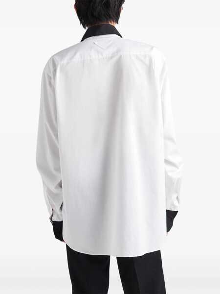 Camasi Prada Prada Shirts WHITE Barbati (BM 18452916) 4