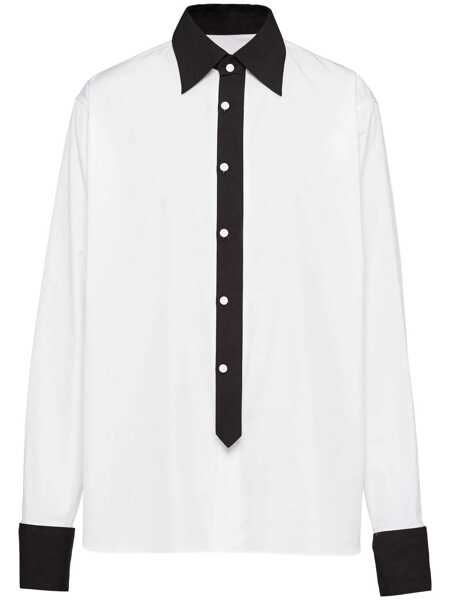 Camasi Prada Prada Shirts WHITE Barbati (BM 18452919) 1