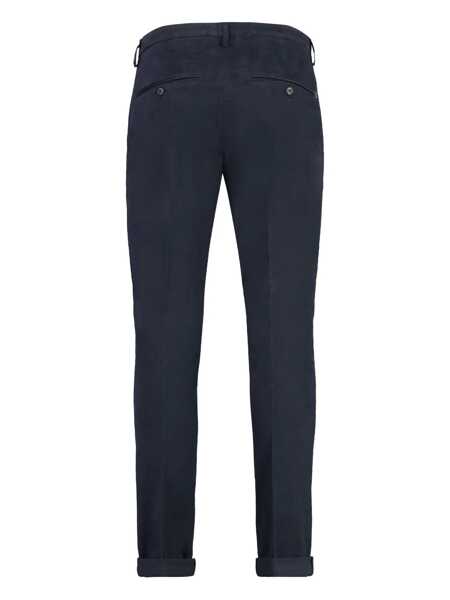 Pantaloni Dondup Dondup Gaubert Cotton Chino Trousers BLUE Barbati (BM 18453006) 2
