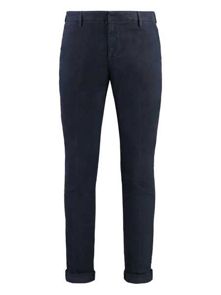 Pantaloni Dondup Dondup Gaubert Cotton Chino Trousers BLUE Barbati (BM 18453006) 1