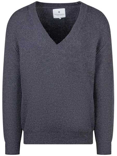 Pulovere Seven Gauge Seven Gauge Merino Jersey GREY Barbati (BM 18453201) 1