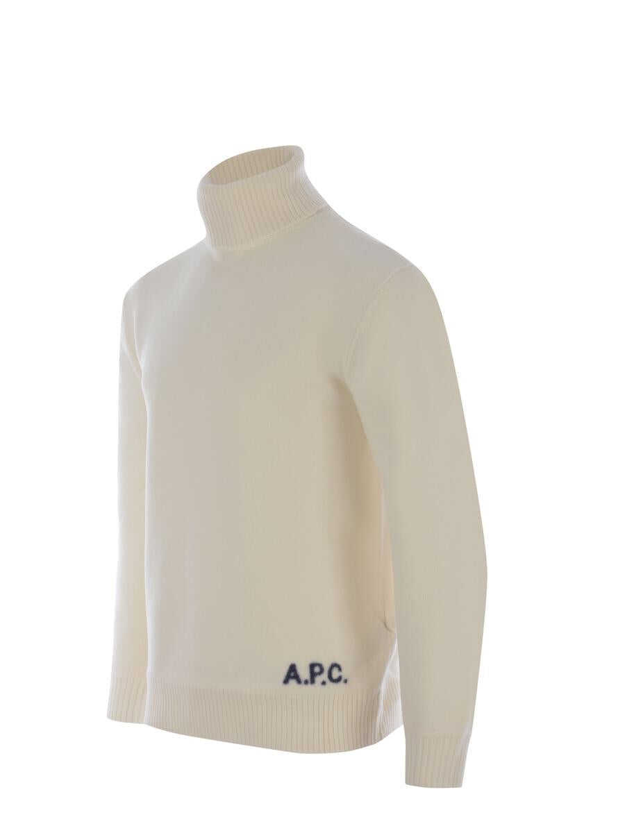 Pulovere A.P.C. A.P.C.  Sweaters Beige Barbati (BM 18453486) 2