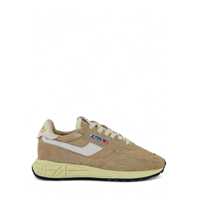 Sneakers Autry Reelwind Low Nylon And Leather Craquele Pepper And White Sneakers Barbati