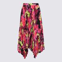 Fuste Versace Black, Pink And Green Skirt Femei