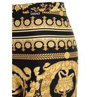 Pantaloni Versace Dama - Pantaloni casual Versace Versace Barocco Leggings MULTICOLOR Femei (BM 18454875) - B-mall.ro