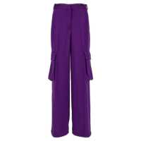 Pantaloni casual Versace Satin Cargo Pants Femei