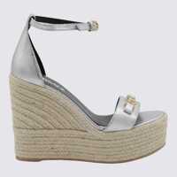 Espadrile Versace Silver Espadrillas Femei