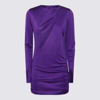 Rochii Versace Dark Violet Dress Femei