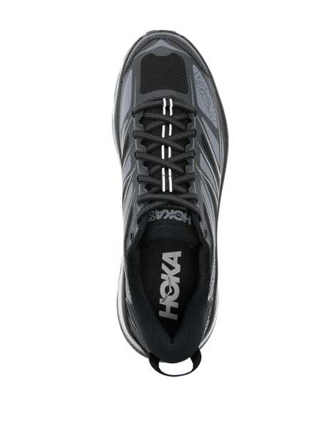 Sneakers Hoka One One Mafate Speed 2 Black Low Top Sneakers With Logo Print On The Side In Tech Fabric Unisex Black Femei (BM 18455499) 4