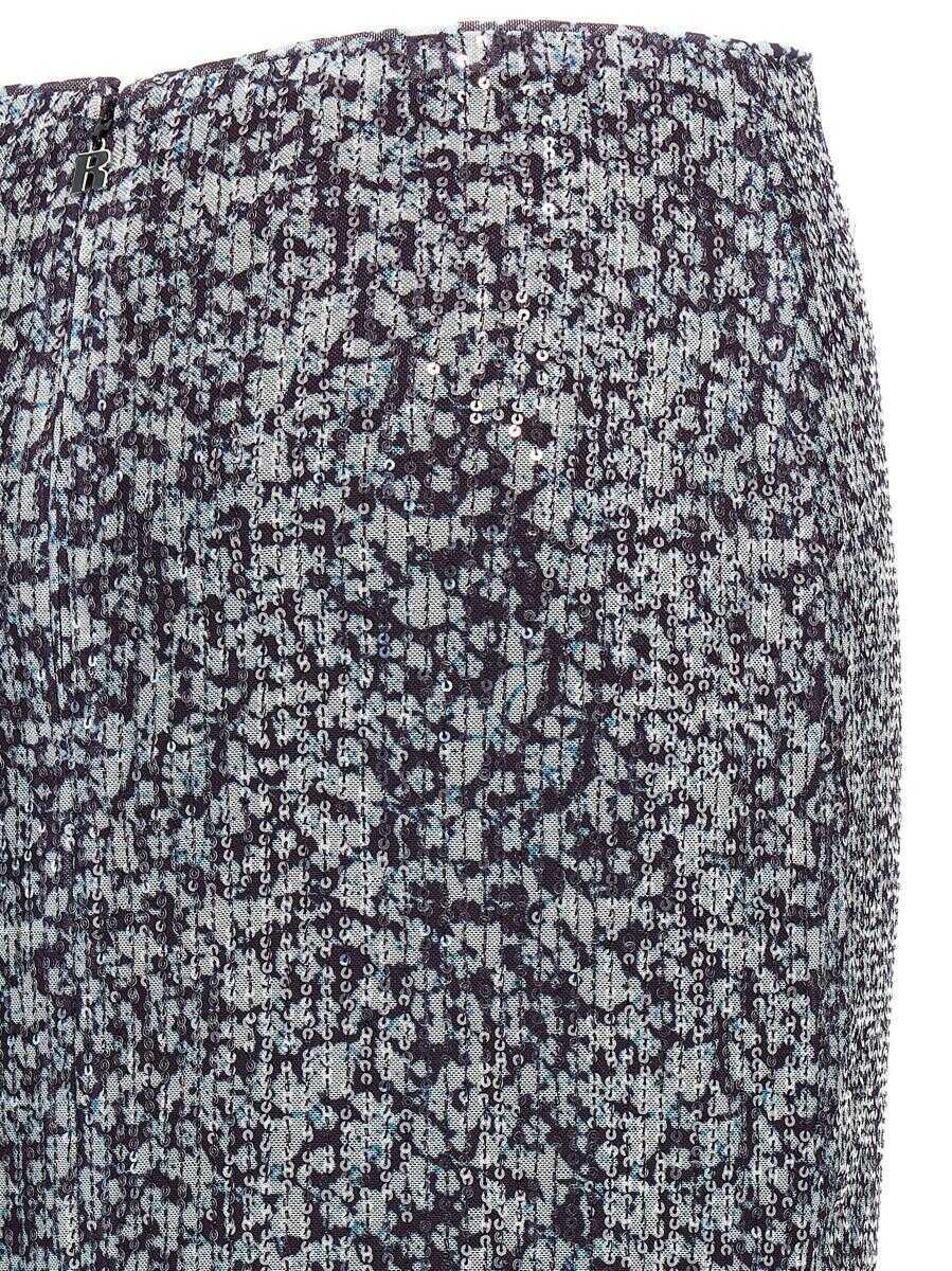 Fuste ROTATE Birger Christensen Rotate Birger Christensen Midi Pencil Skirt MULTICOLOR Femei (BM 18455550) 4