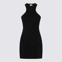 Rochii Courrèges Black Cotton Dress Femei