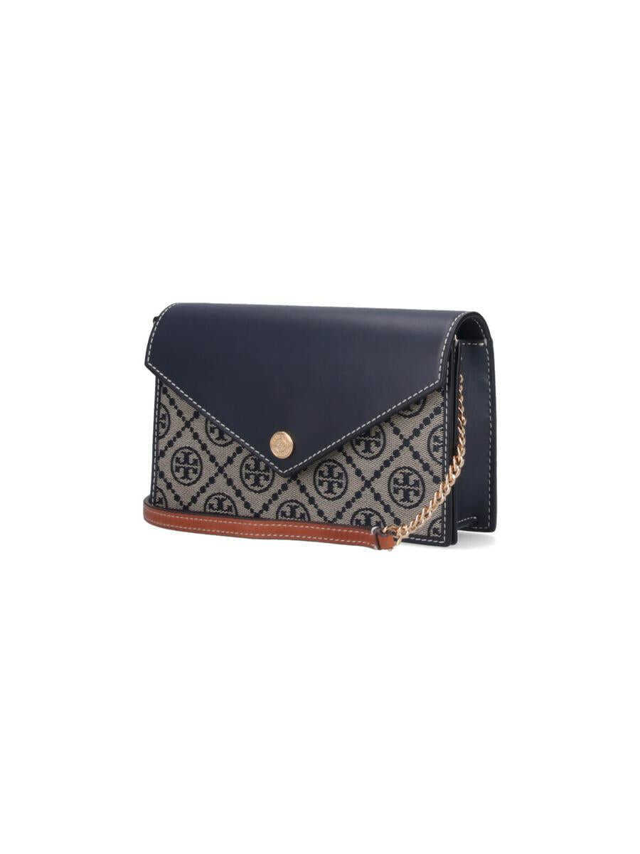 Portofele Tory Burch Tory Burch Wallets BLUE Femei (BM 18456063) 2