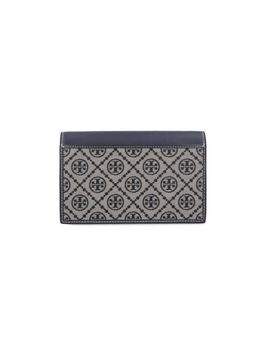 Portofele Tory Burch Tory Burch Wallets BLUE Femei (BM 18456063) 3