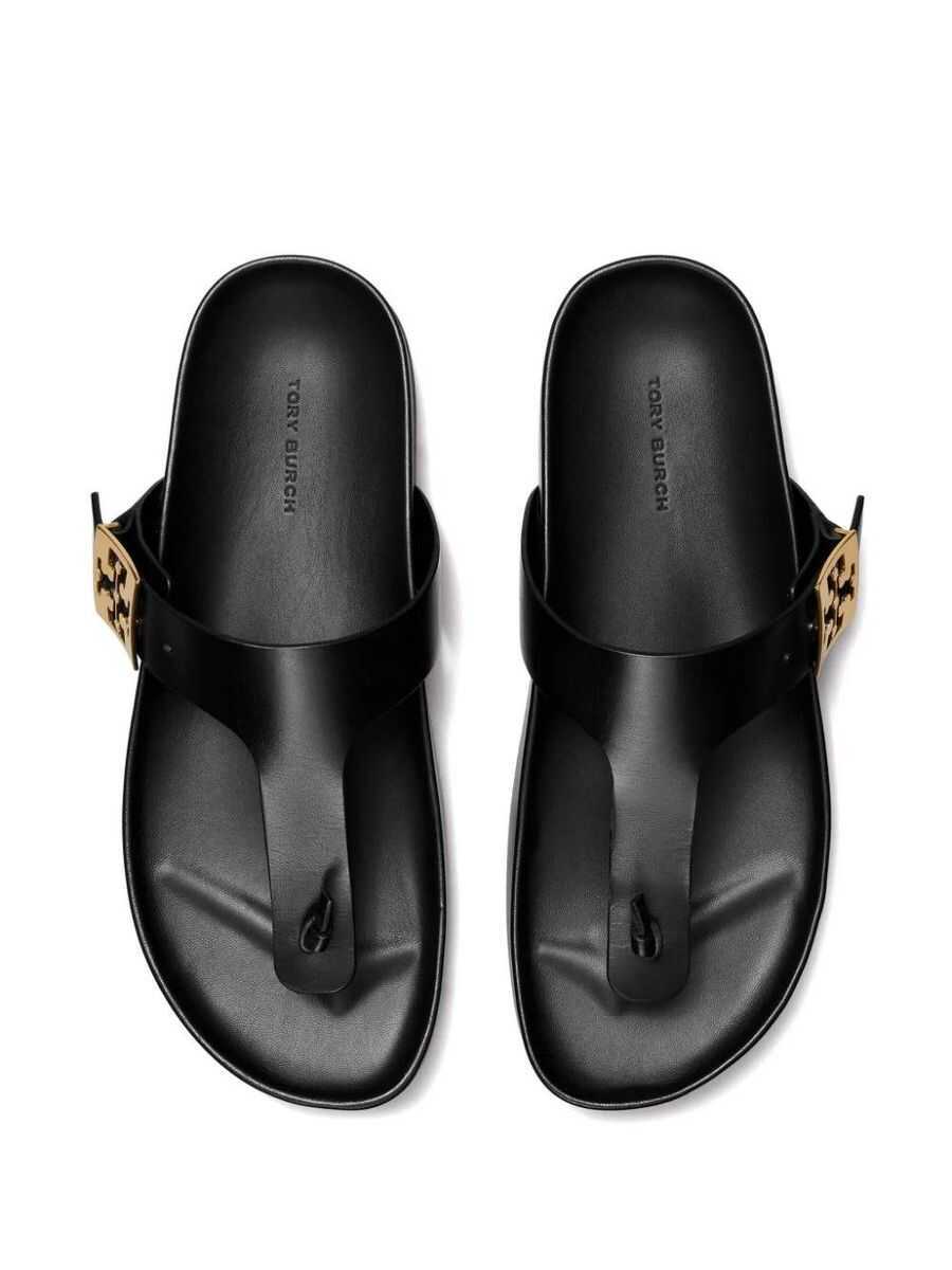 Sandale Tory Burch Tory Burch Mellow Thong Sandals Shoes Black Femei (BM 18456201) 4