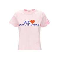 Tricouri Alexander Wang 'We Love Our Customers' T-Shirt Femei