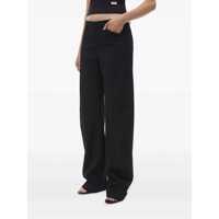 Pantaloni casual Alexander Wang Dama - Pantaloni casual Alexander Wang Alexander Wang Wool Pants Black Femei (BM 18456546) - B-mall.ro