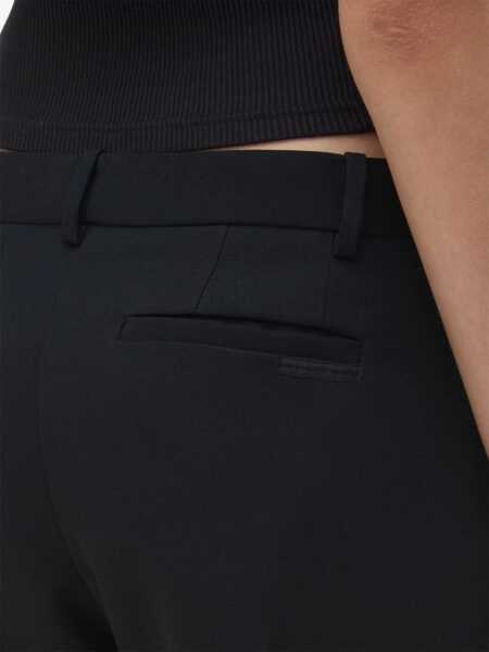 Pantaloni casual Alexander Wang Alexander Wang Wool Pants Black Femei (BM 18456546) 5