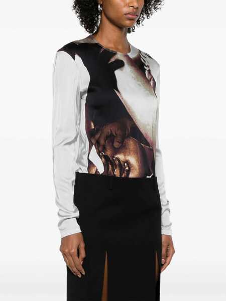 Fuste THE ATTICO Black Skirt With Two Front Slits And Logo Plaque On The Rear In Wool Woman Black Femei (BM 18457275) 3