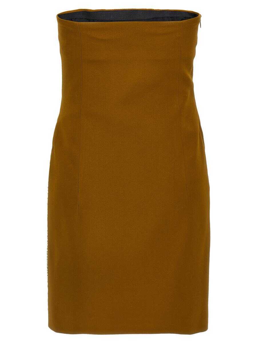 Rochii THE ATTICO The Attico Sequin Insert Dress GREEN Femei (BM 18457716) 2