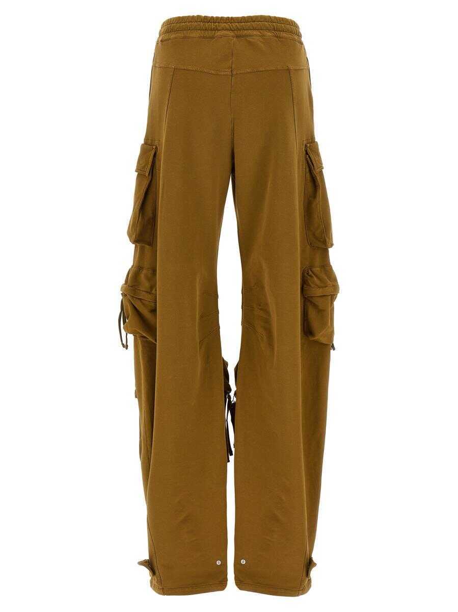Pantaloni casual THE ATTICO The Attico Fern Pants BROWN Femei (BM 18457725) 2
