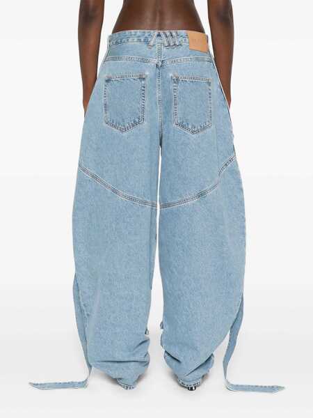 Blugi THE ATTICO The Attico Tape Jeans BLUE Femei (BM 18457737) 4