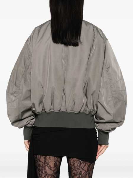 Geci THE ATTICO The Attico Bomber Anja Grey GREY Femei (BM 18457746) 4