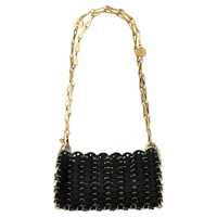 Genti de umar Rabanne '1969 Black Nano Bag' Shoulder Bag Femei