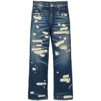 Blugi Marc Jacobs 'The Rip And Repair Straight Jean' Jeans Femei