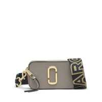 Genti de umar Marc Jacobs Cement And Multicolour Leather The Snapshot Crossbody Bag Femei