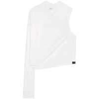 Tricouri Courrèges 'Asymetrique Off The Shoulder' T-Shirt Femei