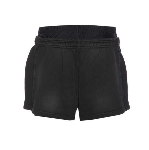 Pantaloni casual Alexander Wang Alexander Wang Shorts Black Femei (BM 18459339) 2