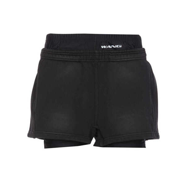 Pantaloni casual Alexander Wang Alexander Wang Shorts Black Femei (BM 18459339) 1