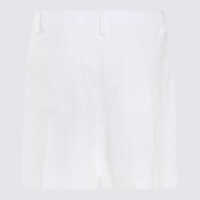 Pantaloni Valentino Garavani pentru Barbati - Pantaloni Valentino Garavani Valentino Garavani White Wool Bermuda Shorts WHITE Barbati (BM 18459360) - B-mall.ro