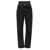 Alexander Wang Alexander Wang 'Slit Hem Prestyle Hotfix Mesh Undie' Jeans Black