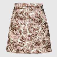 Fuste Valentino Garavani Pink Wool Skirt Femei