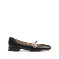 Pantofi cu toc Valentino Garavani Black Leather Pumps Femei