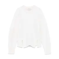 Pulovere Alexander McQueen 'Chevron Corset' Sweater Femei